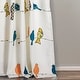 preview thumbnail 8 of 6, Lush Decor Rowley Birds Room Darkening Curtain Panel Pair
