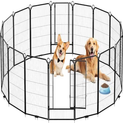 8-panel dog fence, 32-inch indoor dog fence
