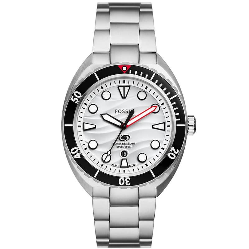 Fossil Men's Breaker White Dial Watch - FS6063 - 6 (36)