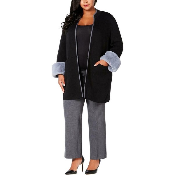 alfani knit jacket