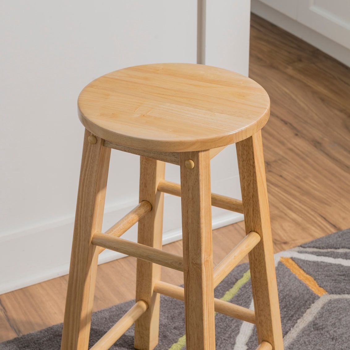Linon Woodland Way Backless Counter Height Stool - On Sale