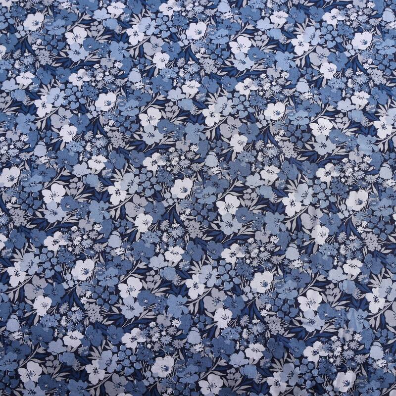 Wrangler Prairie Floral Cotton Blue Comforter Set