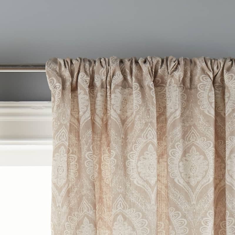Nanshing Naomi Sheer Rod Pocket Single Curtain Panel - 50 x 84"