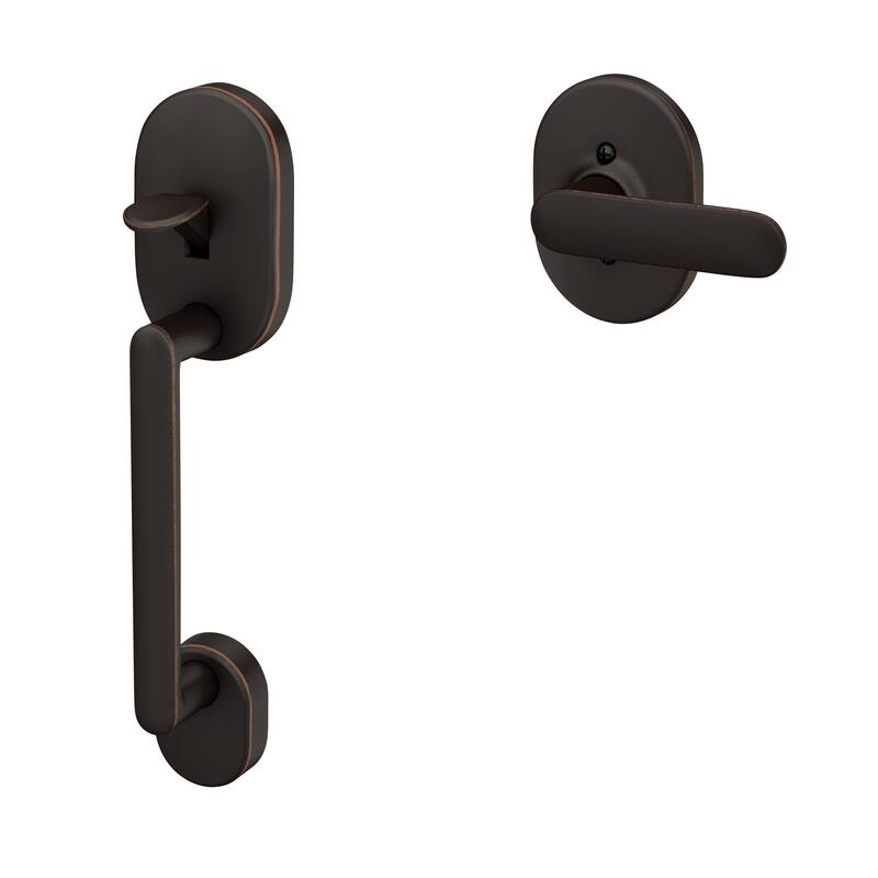 Schlage FE285-RMN-DAV-RMN Remsen Sectional Lower Half Handleset with