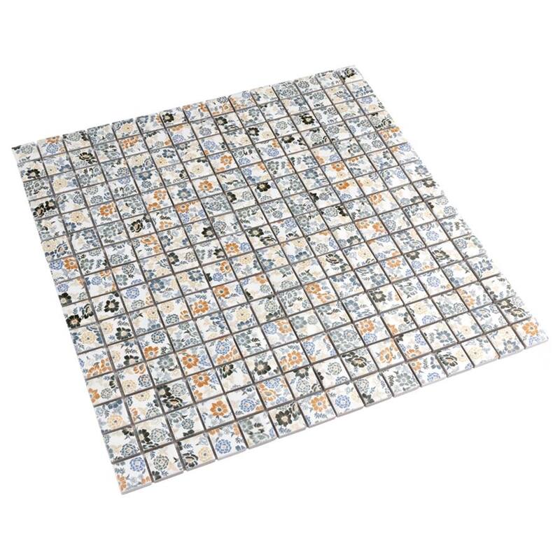 Merola Tile Spring Flower 12" x 12" Porcelain Floor and Wall Tile