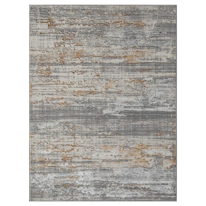 Luxe Weavers Modern Abstract Textured Area Rug for Living Room and Bedrooms