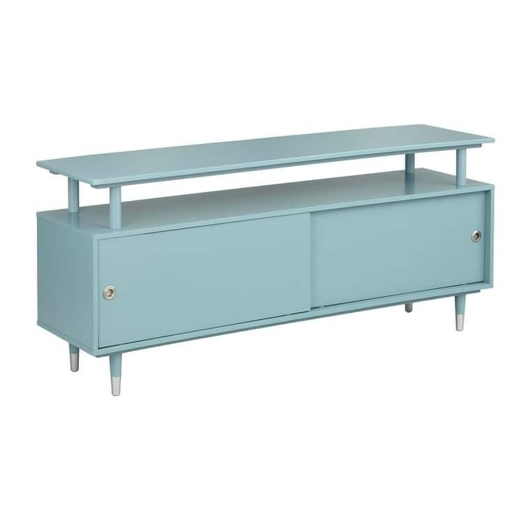 Simple Living Margo Mid-Century Modern Wood TV Stand