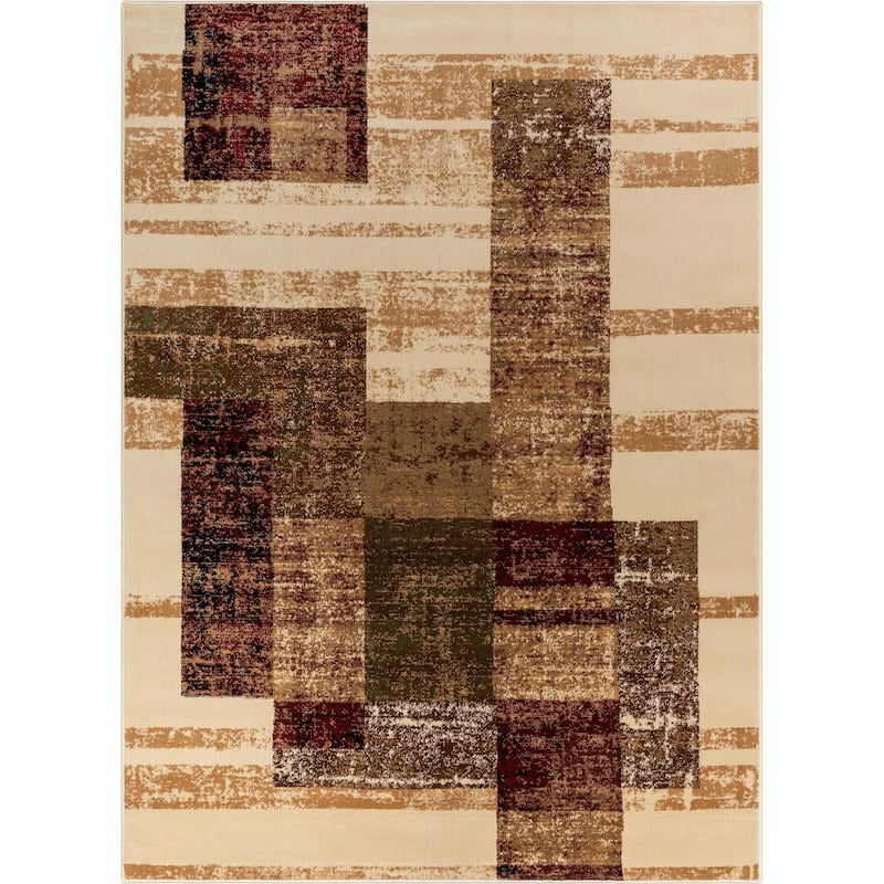 Well Woven Barclay Zumra Geometric Modern Area Rug