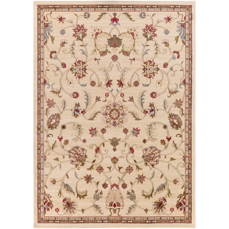 Livabliss Lanier Traditional Floral Area Rug