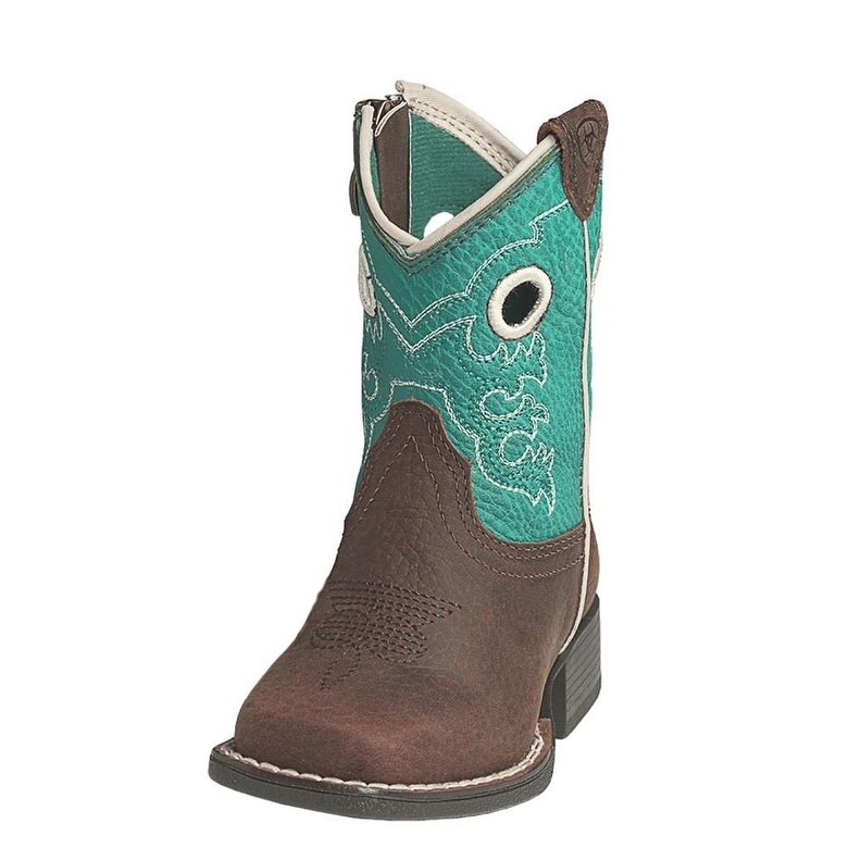 teal ariat boots