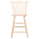preview thumbnail 20 of 48, SAFAVIEH Galena 24-inch Spindle Farmhouse Counter Stool (Set of 2) - 20"W x 20"D x 38"H