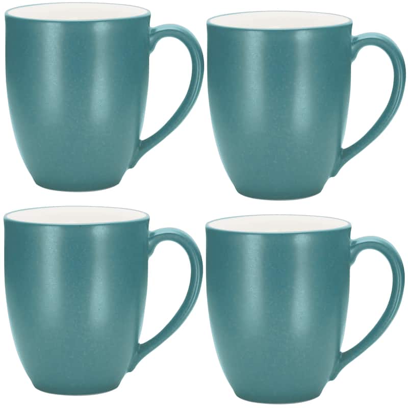 Noritake Colorwave Set Of 4 XL Large Mugs, 18 Oz.