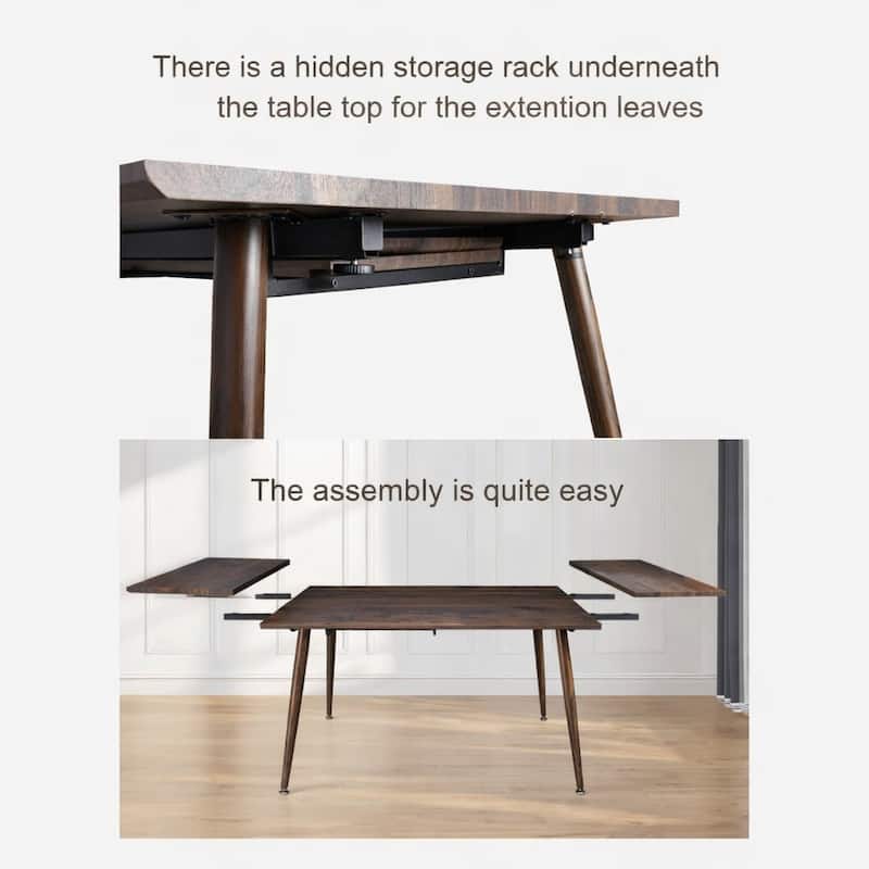 95" L Extendable Dining Table