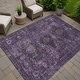 preview thumbnail 52 of 101, Machine Washable Indoor/ Outdoor Global Inver Chantille Rug