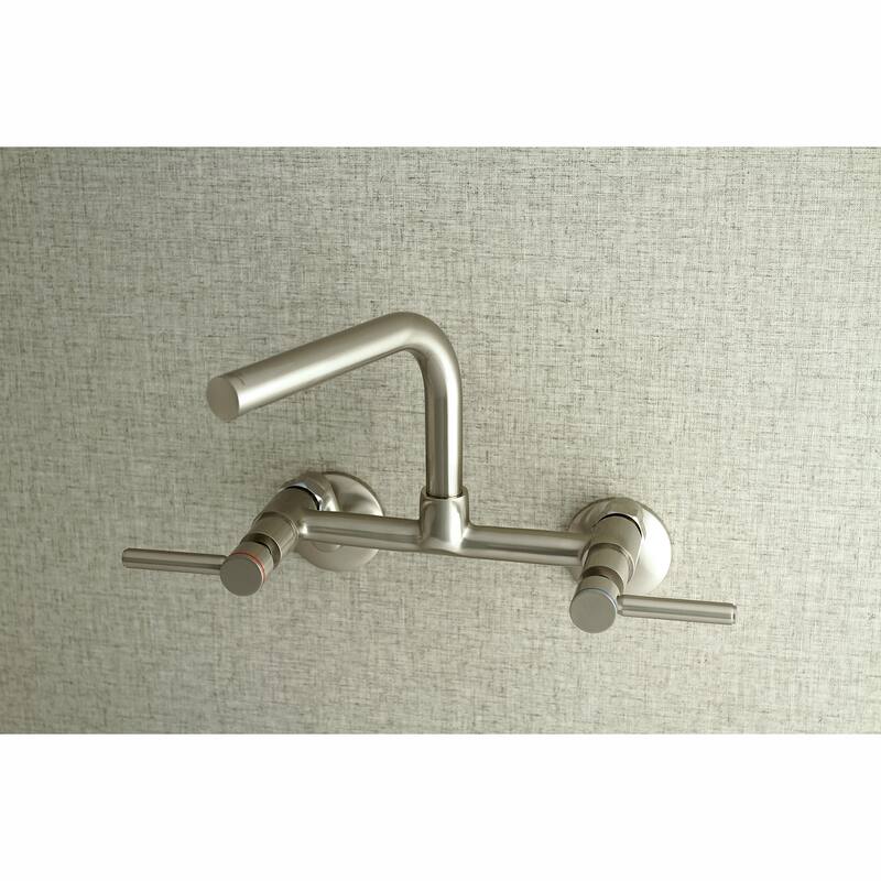 Concord 8 in. Adjustable Center Wall Mount Kitchen Faucet