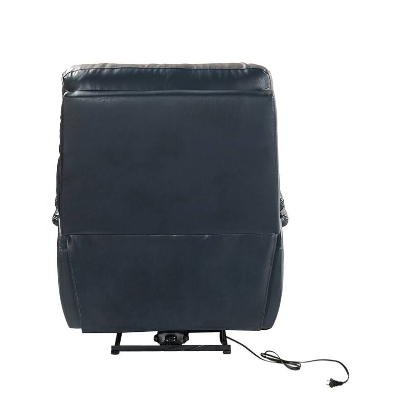 Clara Genuine Leather Power Recliner with Cushion Padded, Set of 2