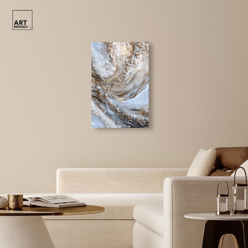 Effervescent Earth III Canvas by Art Remedy, Gallery Wrapped