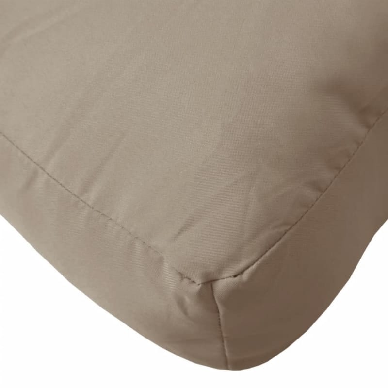 Moni Outdoor Cushion for Bench, Deep Tufted, Taupe Fabric, 47 Inch