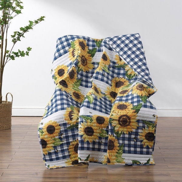 Sunflower throw blanket online