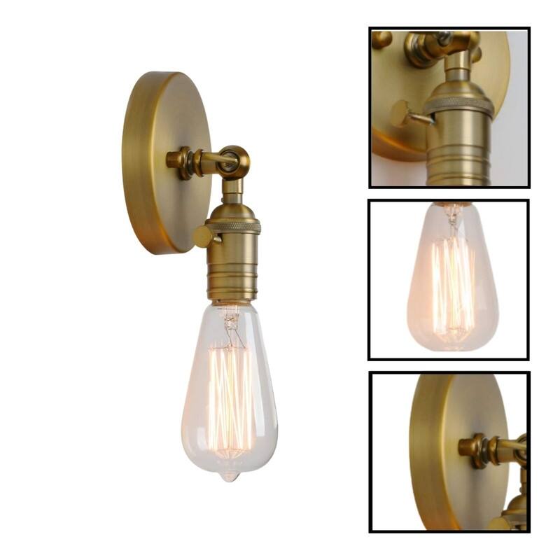 1 Light sconce light antique wall lighting metal wall sconce