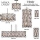 preview thumbnail 2 of 5, Minka Lavery 3581 Hexly 12" Tall Wall Sconce with Crystal Panel and