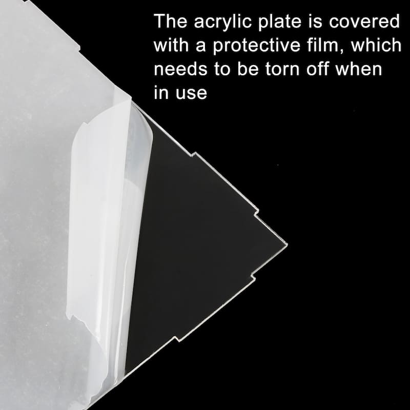 Acrylic Display Case Box Dustproof Showcase Cube Collectibles Show Box