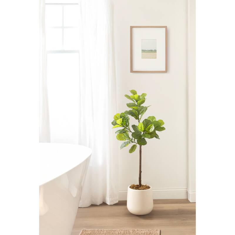 Kate and Laurel Jia Round Planter - 11x11x11