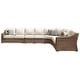 preview thumbnail 6 of 9, Signature Design by Ashley Beachcroft Beige 3-piece Outdoor Sectional