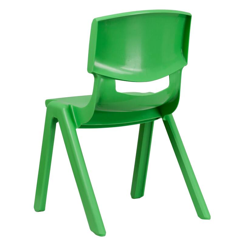 5 Pack Plastic Stackable School Chair with 15.5'' Seat Height