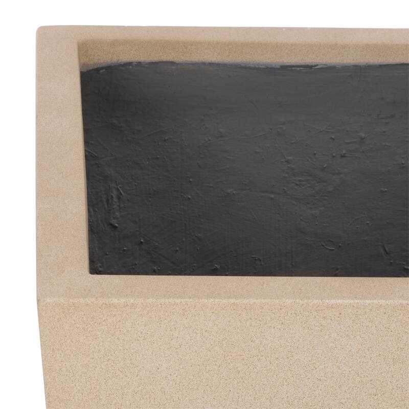 SAFAVIEH Outdoor Living Paloma Large Planter - 17"W x 17"D x 33"H