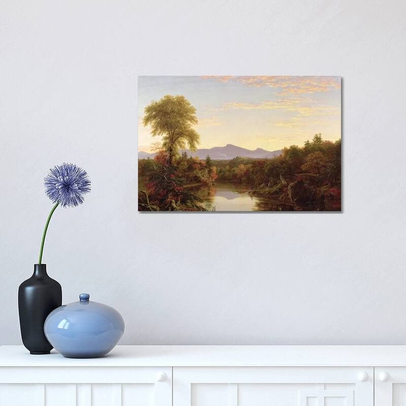 iCanvas "Catskill Creek, New York, 1845" by Thomas Cole Canvas Print - 12x18x1.5