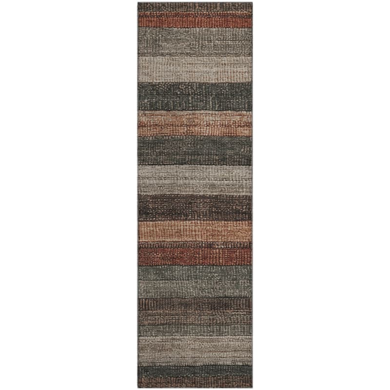 Premium Washable Super Soft Ombre Stripes Mayfield Rug