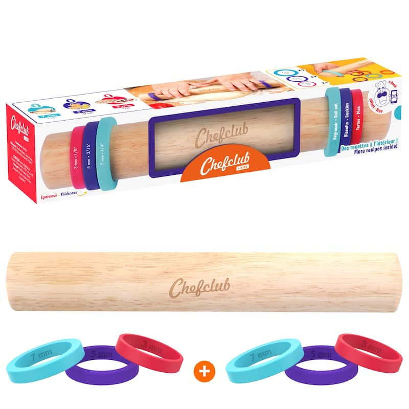 Chefclub Kids Rolling Pin - Multicolored