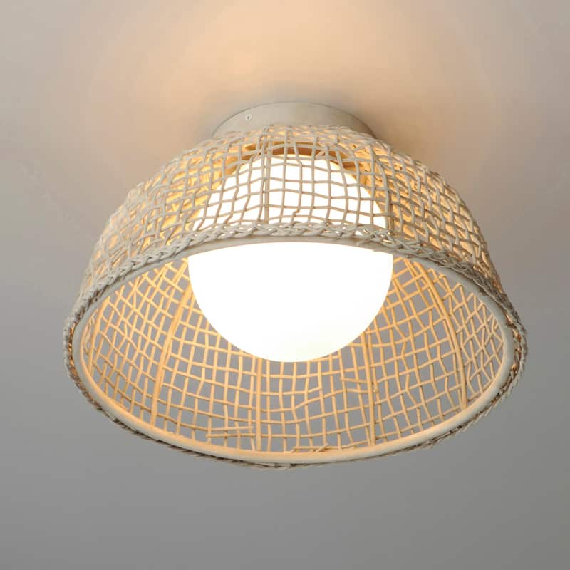 Maxim 22470 Cestino 16" Wide Flush Mount Ceiling Fixture