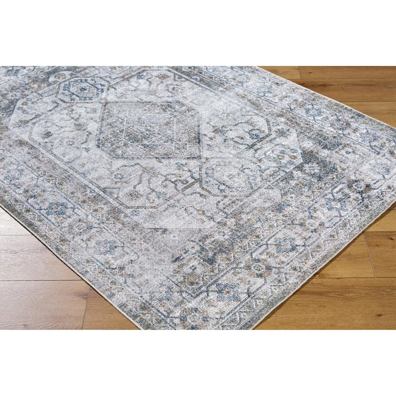 Livabliss Lillian Traditional Washable Area Rug