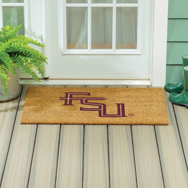 Florida State University Full Color Indoor/Outdoor Coir Mat