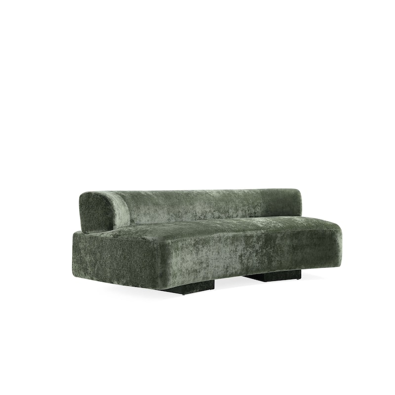 Manhattan Comfort 2 Piece Modern Verandah Chenille Multi Sofa Set