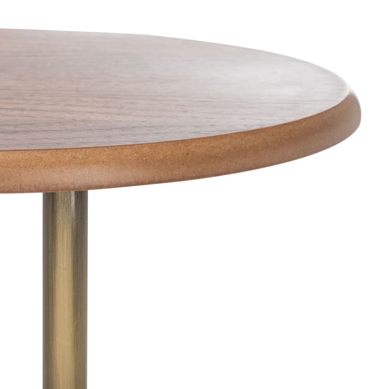 SAFAVIEH Iva 3-Tier Swivel Bar Table - 29.53" W x 17.72" L x 32.76" H