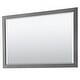 preview thumbnail 35 of 71, Daria 60 Inch Single Vanity, Cultured Marble Top, 58 Inch Mirror