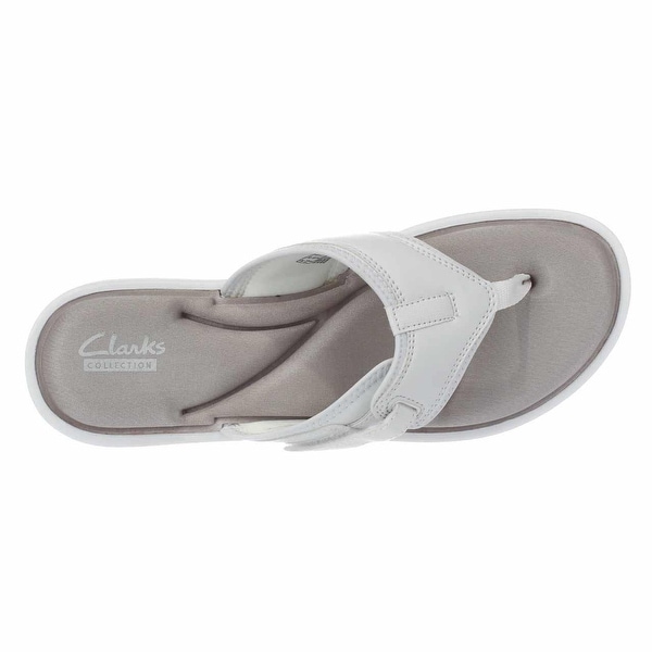 clarks collection women's olina park flip flops