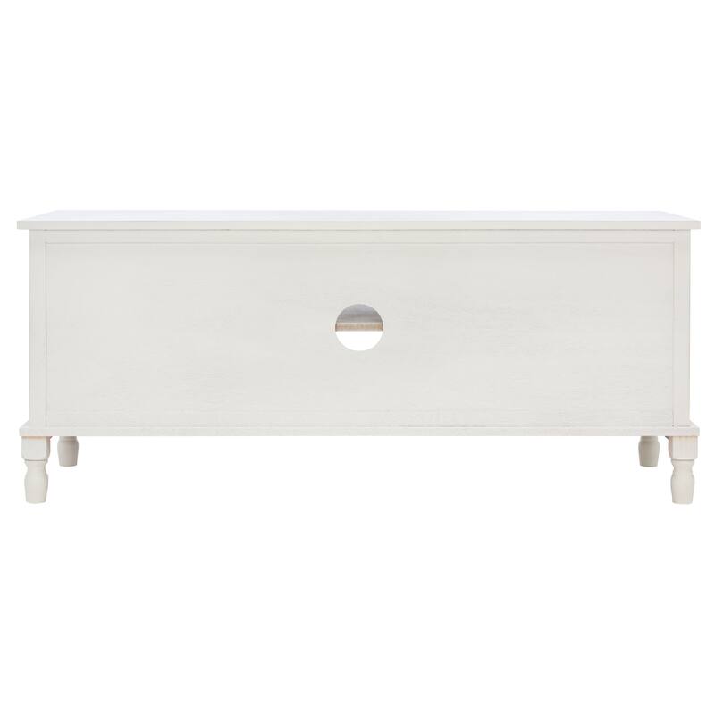 SAFAVIEH Caitlyn 2 Door 1 Shelf Media Stand - 47" W x 16" D x 20" H - 47Wx16Dx20H