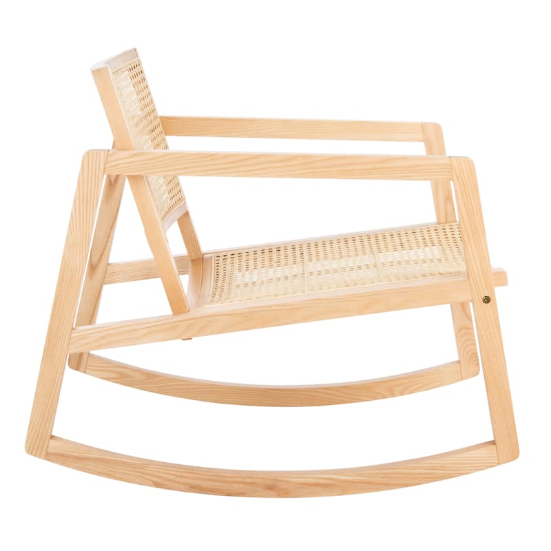 SAFAVIEH Couture Perth Rattan Rocking Chair - 22.8"x34.3"x30.5"