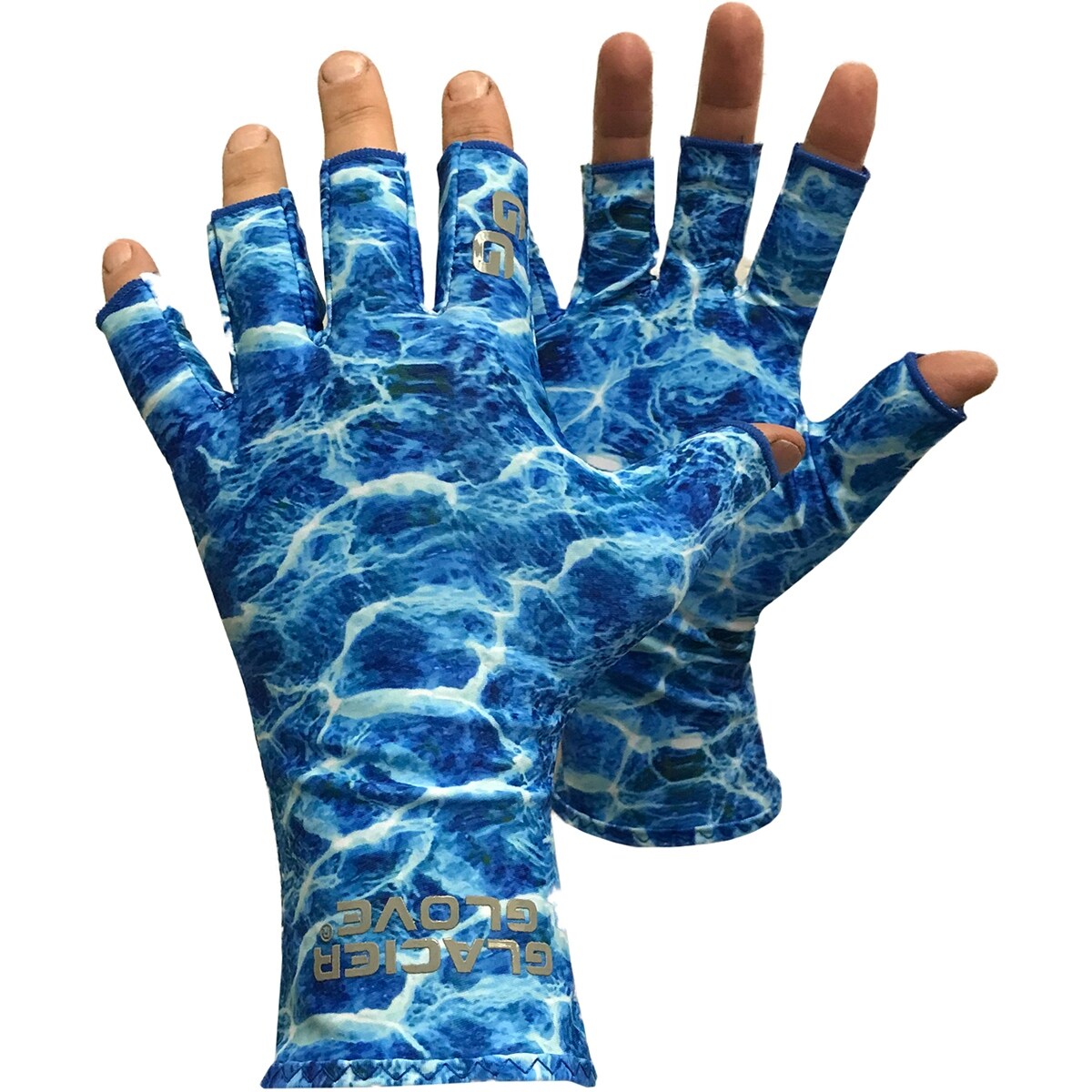 camo fingerless gloves