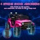 preview thumbnail 13 of 54, 12V Kids Ride On Truck Electric Car Toy for Toddles with 2.4G Remote Control