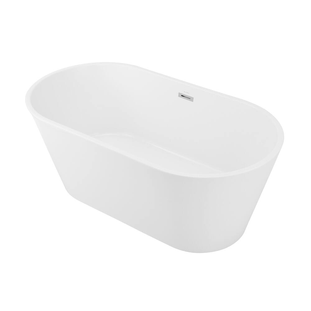 Swiss Madison SM-FB590 Claire 60" Free Standing Acrylic Soaking Tub