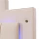 preview thumbnail 11 of 39, Queen Velvet Platform Bed with RGB Lights & 4 Drawers - Modern Design