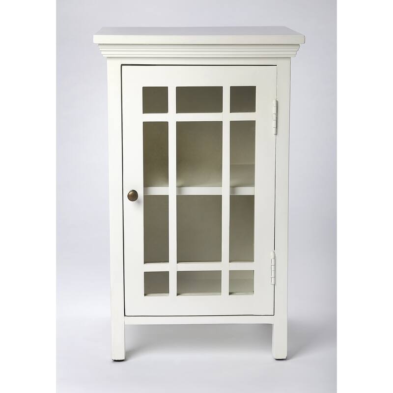 Handmade Butler Baxter Transitional Chair End Table (India)
