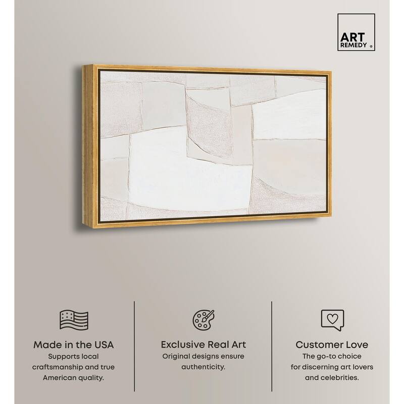 Veiled Calm Canvas by Art Remedy