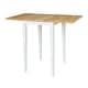 preview thumbnail 17 of 62, International Concepts Small Drop Leaf Shaker Style Dining Table White/Natural