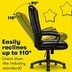 preview thumbnail 33 of 34, Bossin Big and Tall Office Chair High Back Executive Chair Ergonomic Adjustable Executive Leather Chair,400lbs